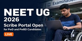 NEET UG 2026 Scribe Submission Portal Opens at neet.nta.nic.in; Check Last Date to Register